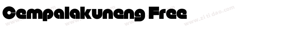 Cempalakuneng Free字体转换